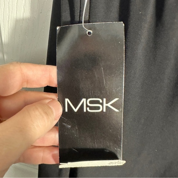 MSK Evening Collection wide leg capris, size 16, poly/spandex, office, evening - Picture 5 of 10